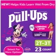 thumbnail image 1 of Pull-Ups Girls' Potty Training Pants, 2T-3T (16-34 lbs), 23 Count (Select for More), 1 of 13