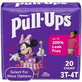 Pull-Ups Girls' Potty Training Pants, 5T-6T (50+ lbs), 48 Count (Select for  More Options)