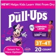 thumbnail image 1 of Pull-Ups Girls' Potty Training Pants, 3T-4T (32-40 lbs), 20 Count (Select for More), 1 of 12