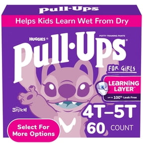 Pull-Ups Special Edition, Disney's Angel Potty Training Pants for Girls, Size 4T-5T (38-50 lbs), 56 Count