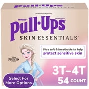 Pull-Ups Girls Skin Essentials Training Pants, 3T-4T 32-40 lbs, 54 Count Select for More