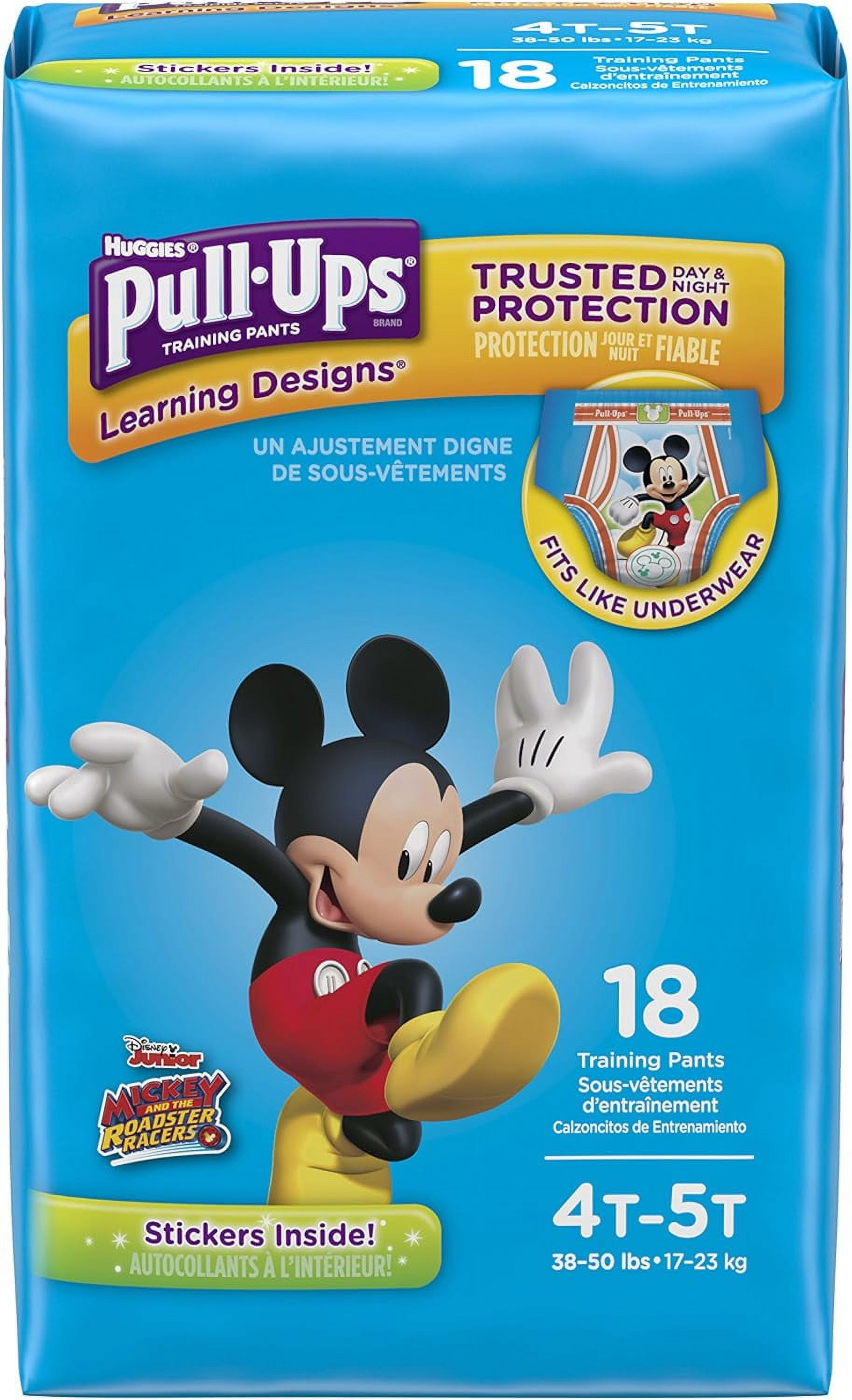 PullUps Learning Designs Potty Training Pants for Boys, 4T5T ( lb