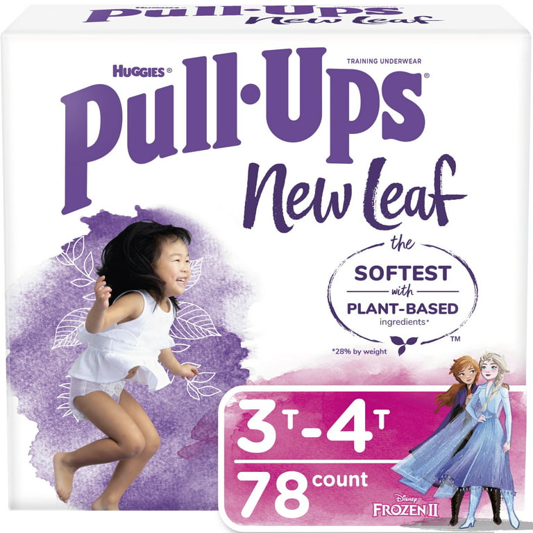 Pull-Ups Night-Time Girls' Training Pants, 3T-4T, 60 Ct 3T-4T (60 Count)