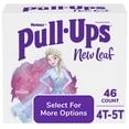 thumbnail image 1 of Pull-Ups New Leaf Girls' Disney Frozen Training Pants, 4T-5T, 46 Ct (Select for More Options), 1 of 13