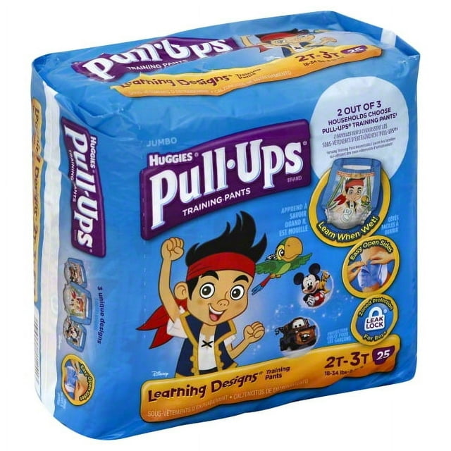 Pull-Ups? Training Pants with Learning Designs? for Boys 2T-3T