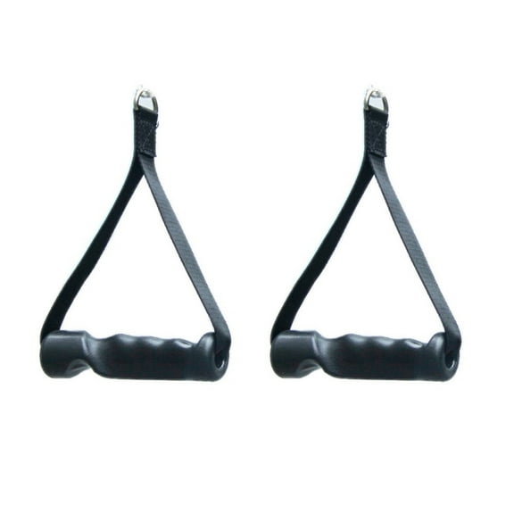 ifundom Tricep Exerciser Fitness Equipment TPE Black 1 Pair