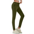 thumbnail image 1 of Pull on Leggings for Women Elastic Waist Slim Fitting Trendy Stretch Jeans Casual Dressy Pants with Pockets, 1 of 9