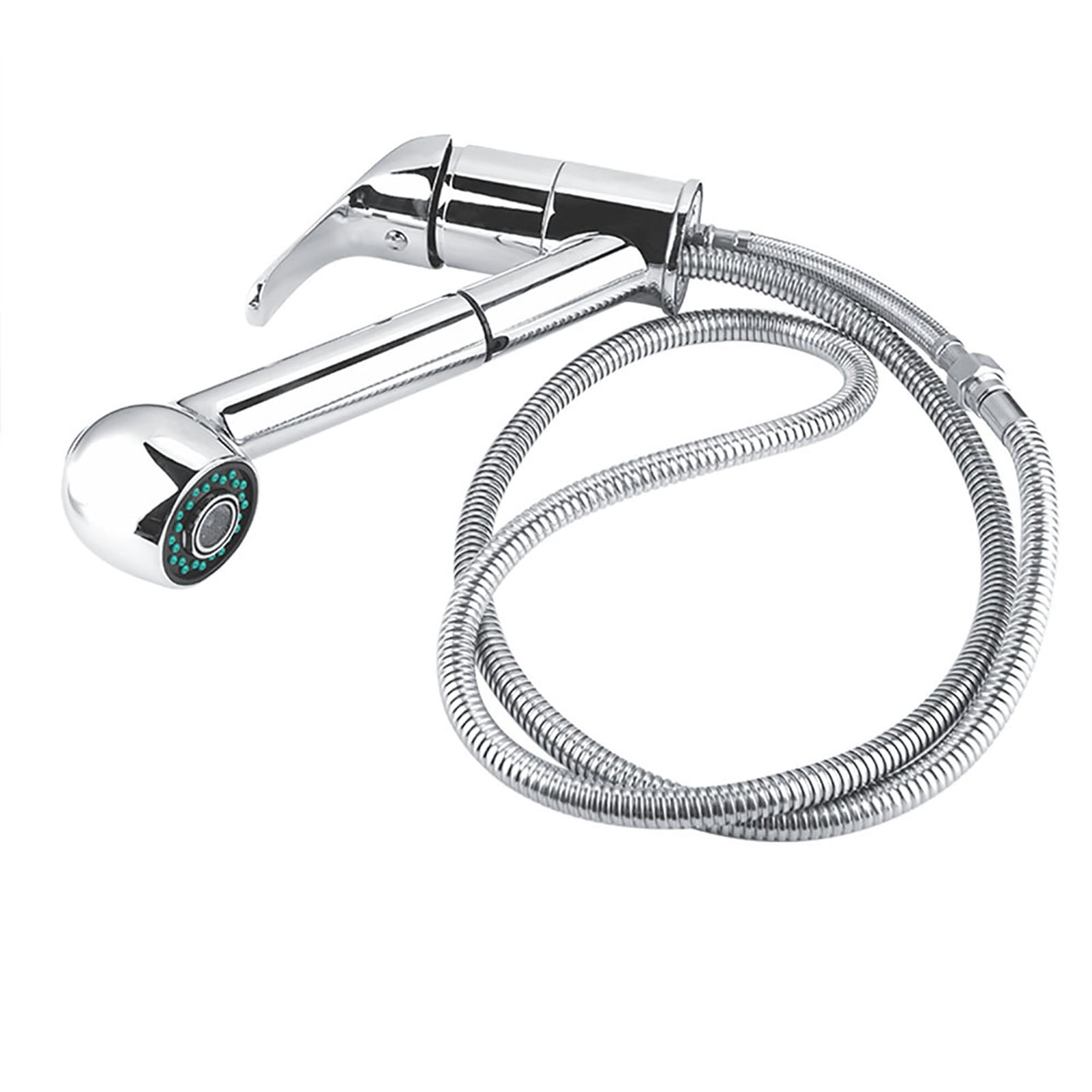 Pull out Kitchen Sink Cold Water Faucet Tap (Silver Chrome Plating EU