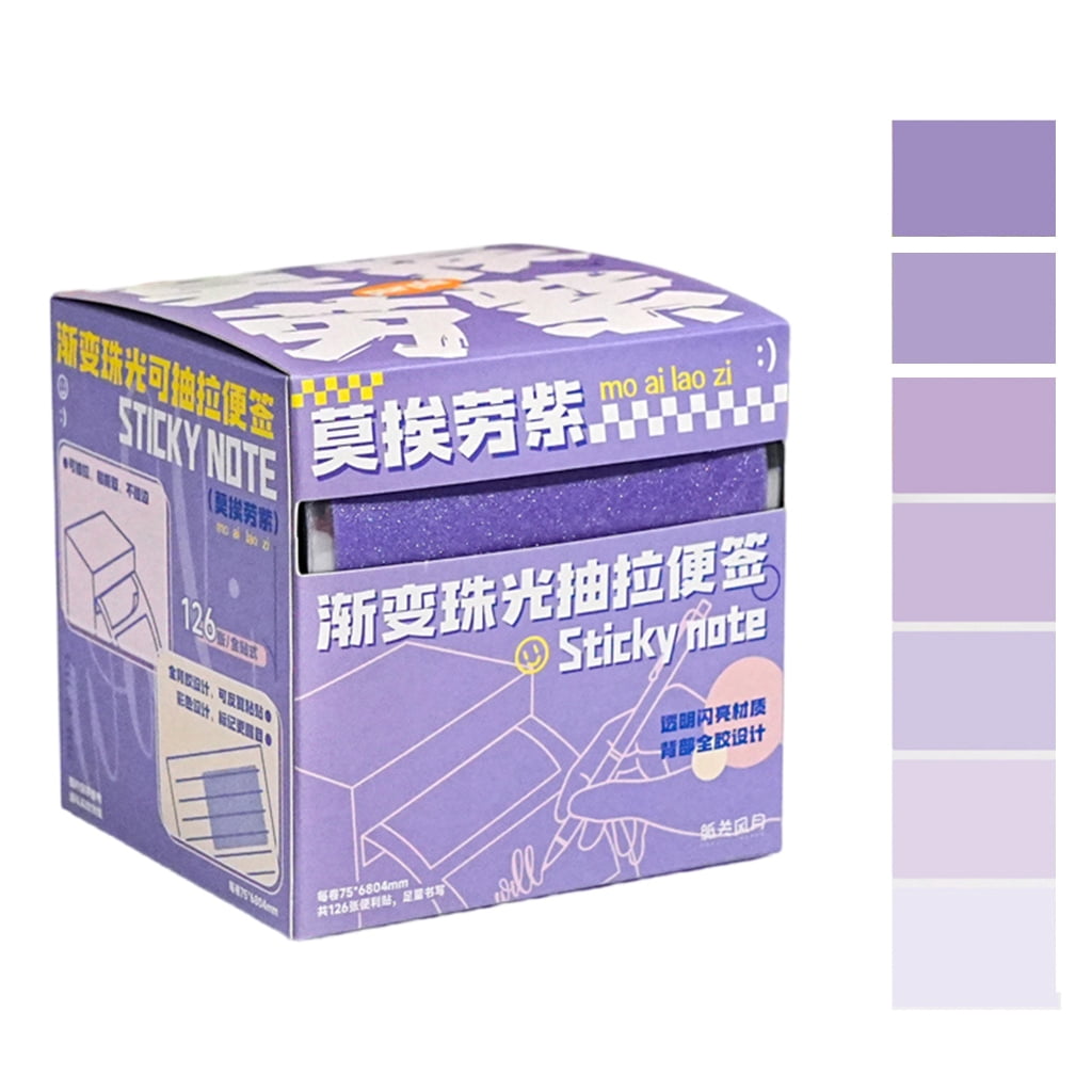 Pull out Viscous Notes, 126 Sheets Pull Out Writing Notes, Pull out ...