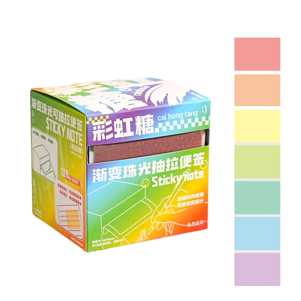 Pull out Viscous Notes, 126 Sheets Pull Out Writing Notes, Pull out ...