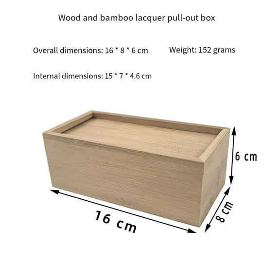 Pull-out box storage box with cover sliding box cosmetics sundries storage box