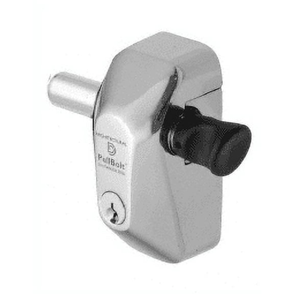 PullBolt PBS1PS 316 Polished Stainless Steel Security Side Mount Lock