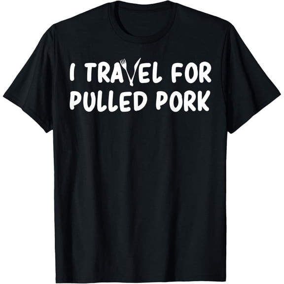 Pulled Pork Apparel - Top Funny Pork Lovers Design T-Shirt