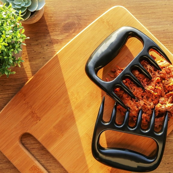Pulled Pork Shredder Claws & BBQ Meat Forks - Paws for Pulling Brisket from Grill or Slow Cooker - Shredding Handling & Carving