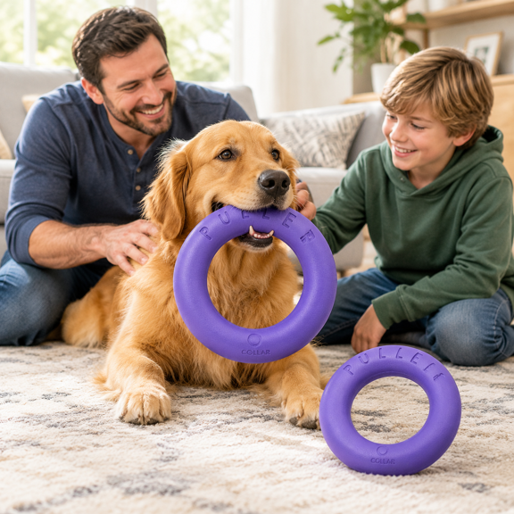 Puller Dog Ring For Small Medium Large Dogs Fetch Floating Disc