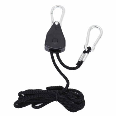 FENTERXY Camping Thicken Pulley Rope Adjustable Tent Canopy Rope Lifting Pulley Hook Tent Canopy Fixing Pulley Rope