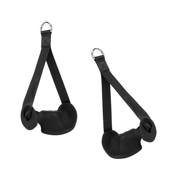 Pulley Cable Machine Handle Gym Exercise Handle Pull Down Grip Fitness Workout Handle Training Accessories