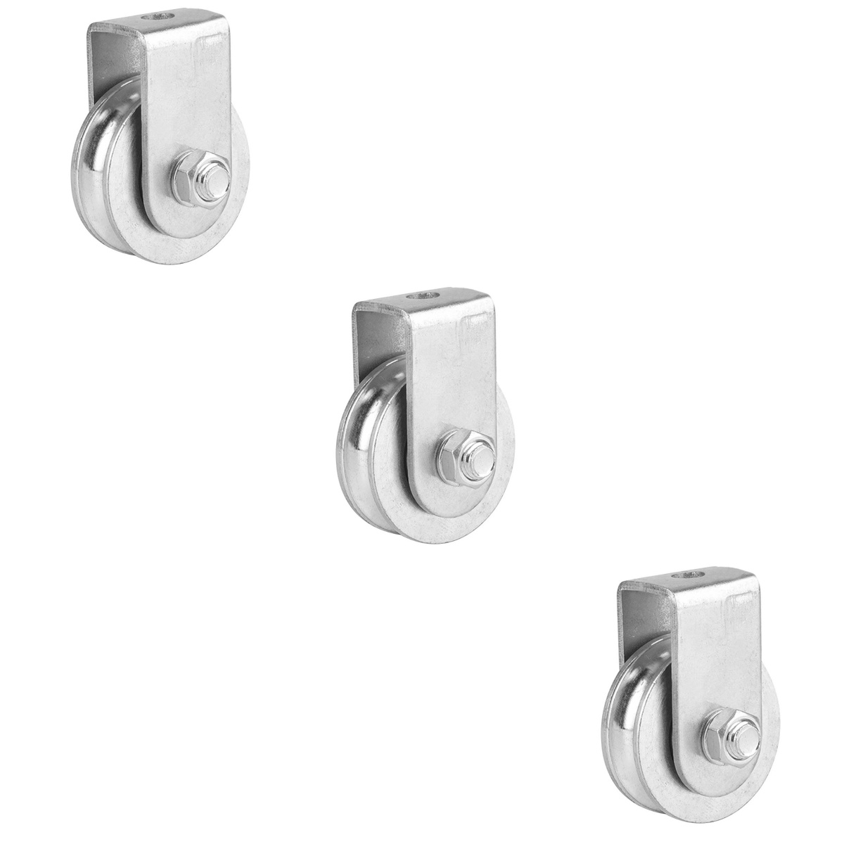 Pulley Crane Wheel Steel Fixing Wire Rope Roller Trs Cables Fitness ...