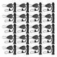 thumbnail image 1 of Pulley Ratchets, Heavy Duty Rope Clip Hanger Adjustable Lifting Pulley, 200cm  Nylon Rope, For Kayak And Canoe Boat Bow Rope Lock Tie Down Strap, 1 of 7