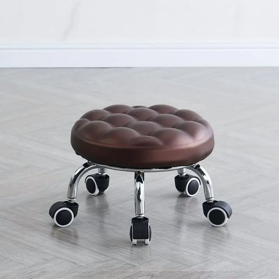 Pulleys Stool with for Car Washing, Movable Seatin, Housework, Mobile Farming Chair Wheel Chair