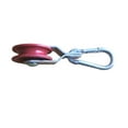 thumbnail image 1 of Pulleys & Zinc Carabiner Snap Clips Netting Baseball Batting Cage (10), 1 of 3
