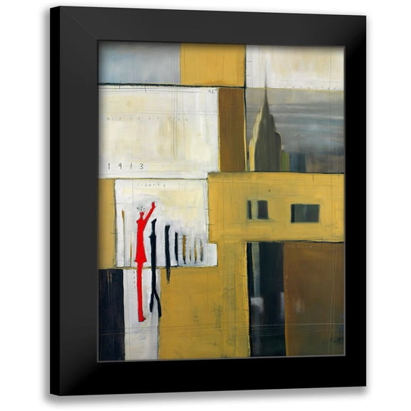 Pulliam, Mark 11x14 Black Modern Framed Museum Art Print Titled - Chrystler Mann