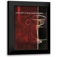 thumbnail image 1 of Pulliam, Mark 11x14 Black Modern Framed Museum Art Print Titled - Dry Martini, 1 of 5