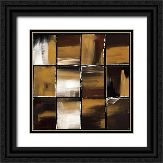 Pulliam, Mark 12x12 Black Ornate Wood Framed with Double Matting Museum Art Print Titled - 12 Windows II
