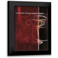 thumbnail image 1 of Pulliam, Mark 13x18 Black Modern Framed Museum Art Print Titled - Dry Martini, 1 of 5