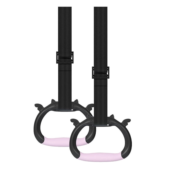 Pulling Rings for Physical Training,Children' Gym Equipment,Children'S Adjustable Strap Strength Training Rings,B