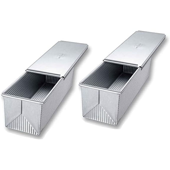 Pullman Loaf Pan, 9 x 4 x 4, Aluminized Steel