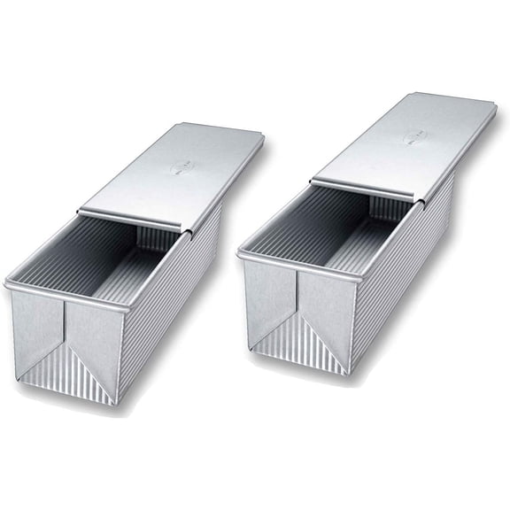 Pullman Loaf Pan with Cover, Large w Set of 2