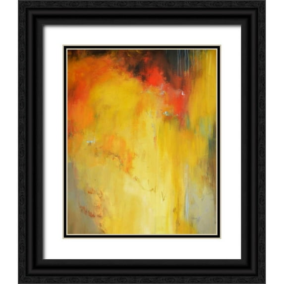 Pullman, Mark 12x14 Black Ornate Wood Framed with Double Matting Museum Art Print Titled - A Moment of Light