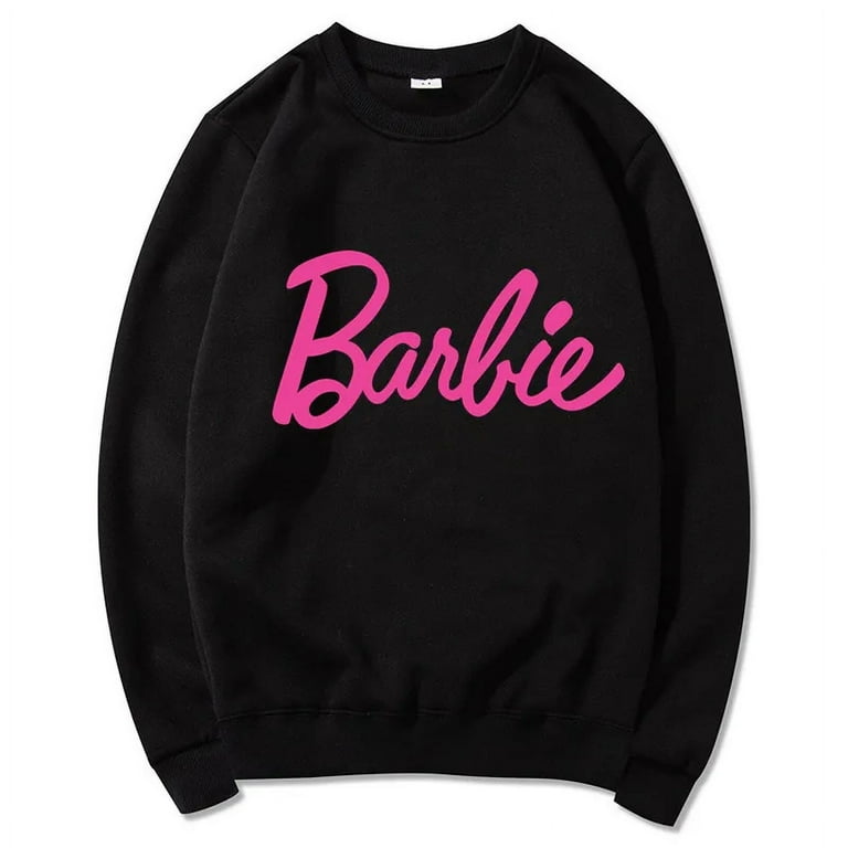 Barbie hoodie women's hotsell
