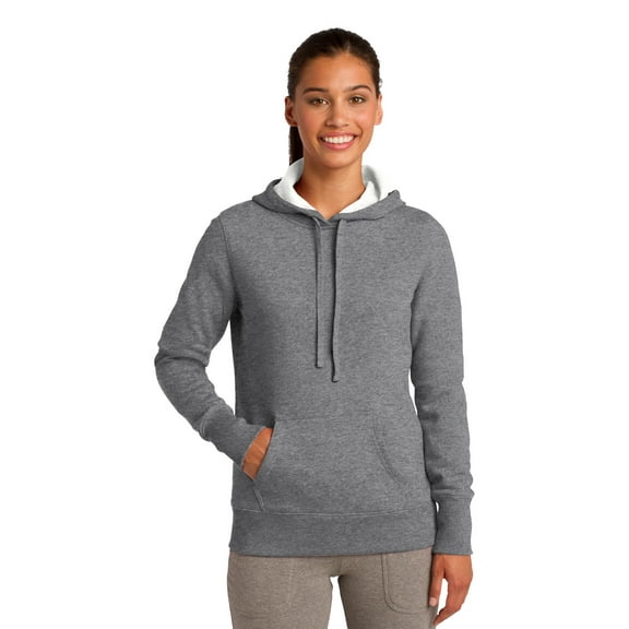 Sport-Tek Ladies Pullover Hooded Sweatshirt. LST254, Vintage Heather, XXL