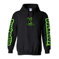 thumbnail image 1 of Pullover Hoodie - Black with Classic BuckedUp@ Logo, 1 of 9