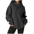 thumbnail image 1 of Pullover Hoodie Women, Girls Sweatshirts and Hoodies Plain Sweatshirt Tracksuits Essential Long Sleeve Gym Top with Pocket Drawsting for Gym, Lightweight Workout, Running, Daily Leisure, 1 of 6