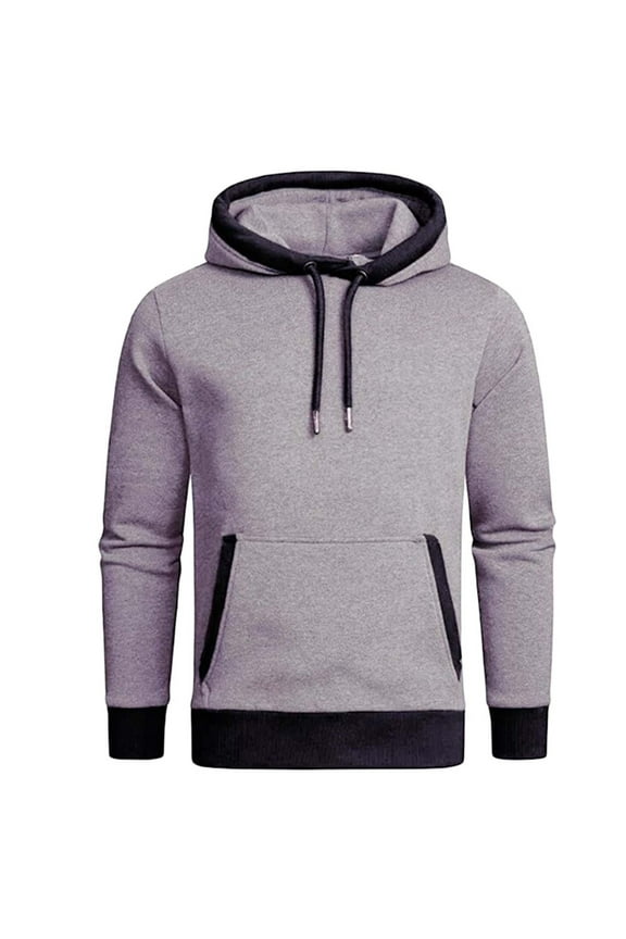 Pullover Hoodie for Men Long Sleeve Hooded Sweatshirt Casual Hoodies with Pockets