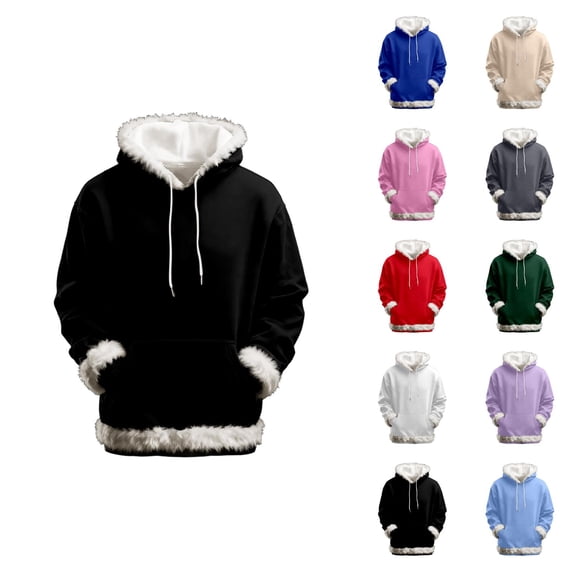 Pullover Hoodie for Women with Pockets Fall Winter Trim Fashion Sweatshirt Hoodie Pullover Tops