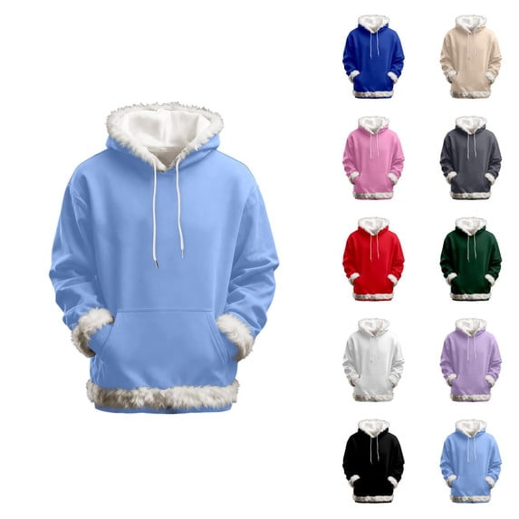 Pullover Hoodie for Women with Pockets Fall Winter Trim Fashion Sweatshirt Hoodie Pullover Tops