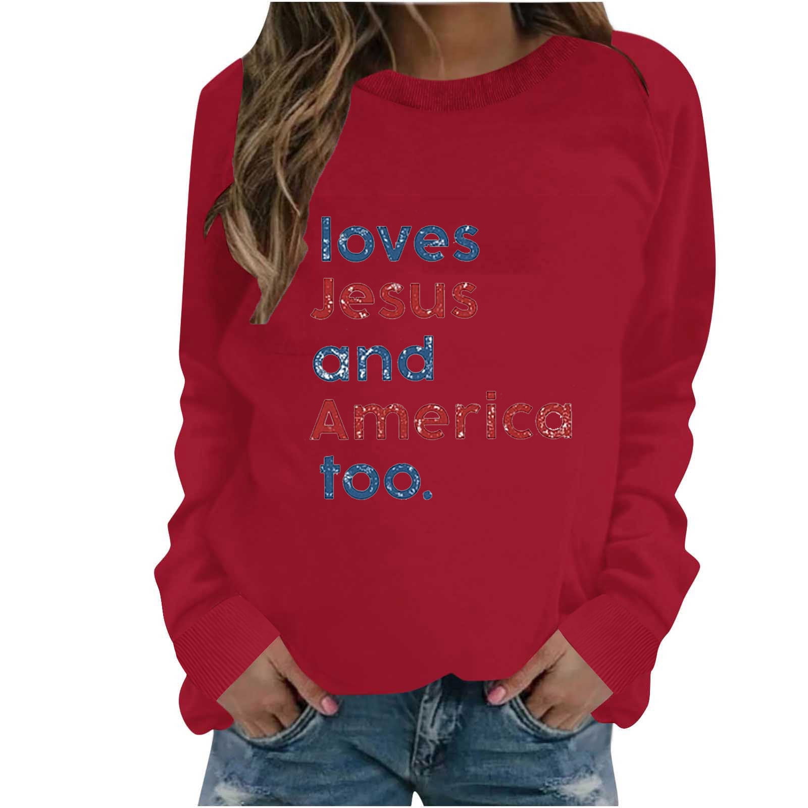 Pullover Sweaters for Women Sale Sweatshirts Loose Fit Womens Shirts