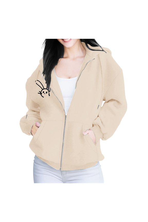 Pullover Sweaters for Women Workout Fall Winter Loose Fit Hooded Long Sleeve Bell Cold Shoulder Hoody Graphic Leisure Polyester Hoodies Sweatshirts(Beige,M)