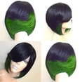 thumbnail image 1 of Pullover Toupee-Fashion Women'S Sexy Full Wig Short Wig Full Cover Bang Wig Styling Cool Wig, European and American Women'S Fashion Realistic High-Temperature Silk Short Slightly Curly Hair Women'S, 1 of 2