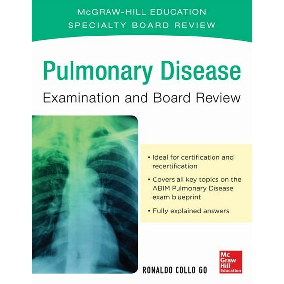 Pulmonary Disease Examination and Board Review, (Paperback)