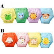 Puloru Toddler Girl Waterproof Training Pants 4pc OneSize