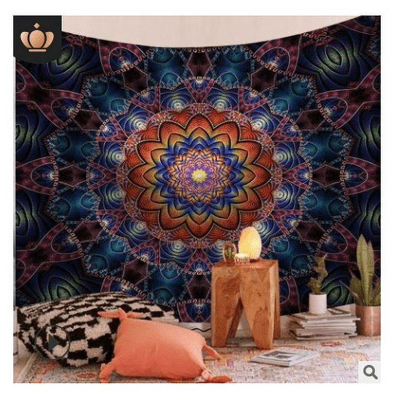 Puloru Mandala Tapestry Bohemian Spiritual Hippie Wall Hanging Decor Walmart