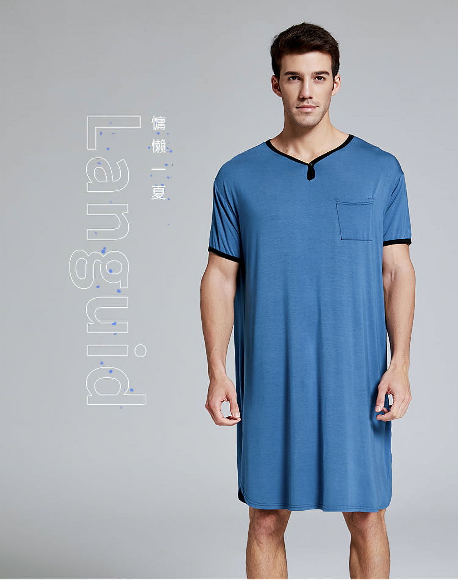 Oversized shirt nightwear hot sale