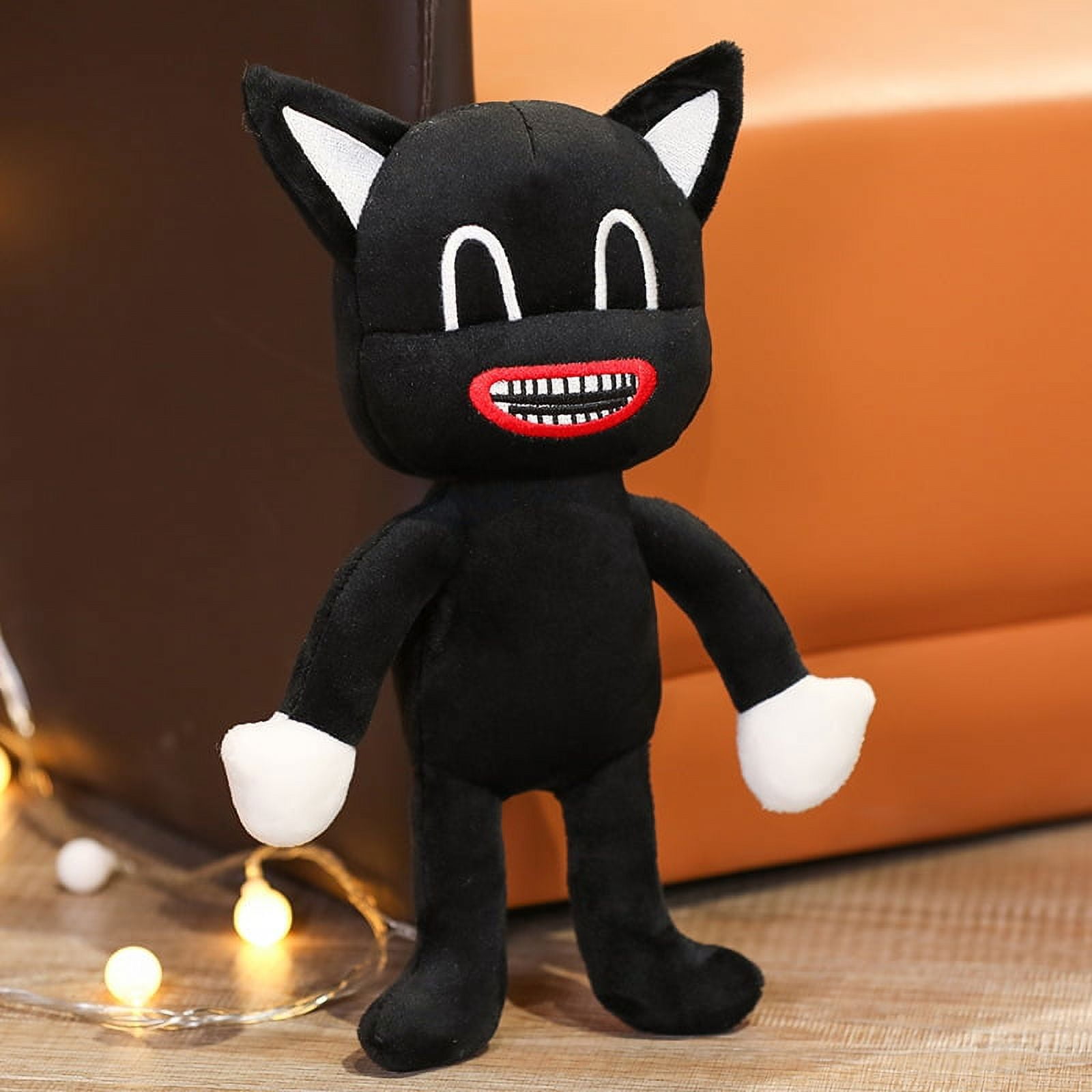 Siren Head Jogo Horror Monster Cartoon Pelúcia Brinquedo Black Cat