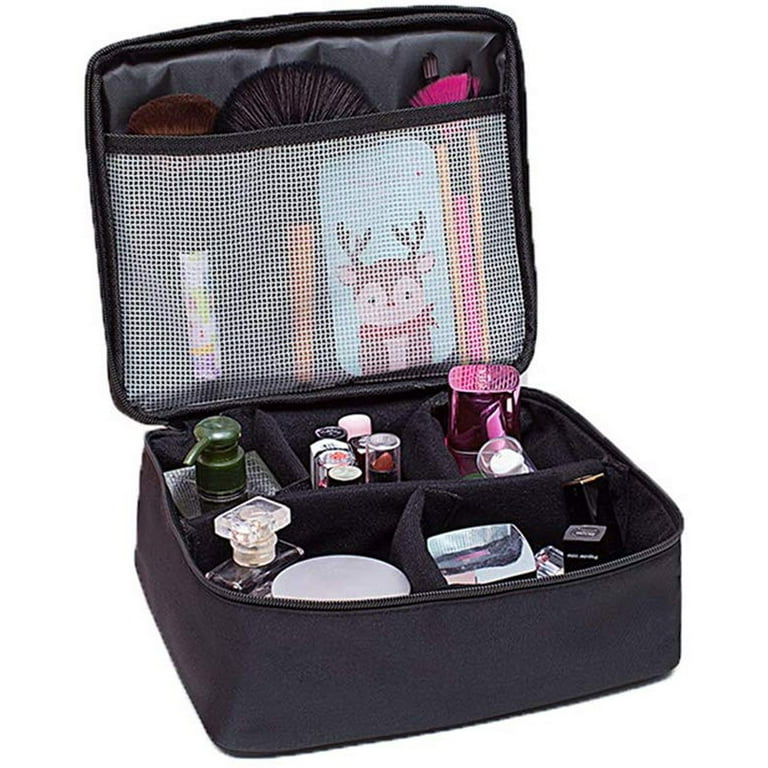 Puloru Professional Large Makeup Bag Cosmetic Case Storage Handle