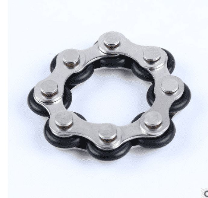 Puloru Roller Chain Fidget Toy Bike Chain Anxiety Stress Relief Hand